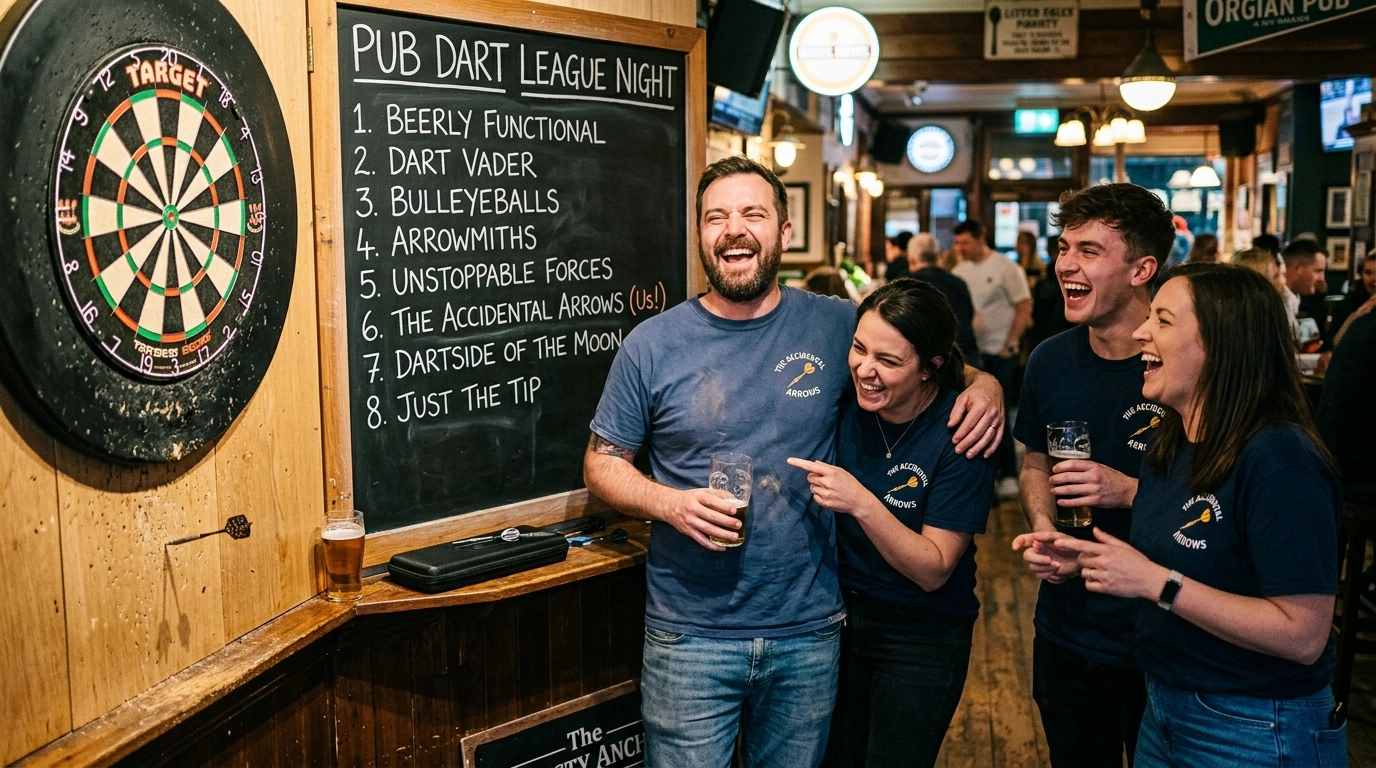 Badass Dart Team Names