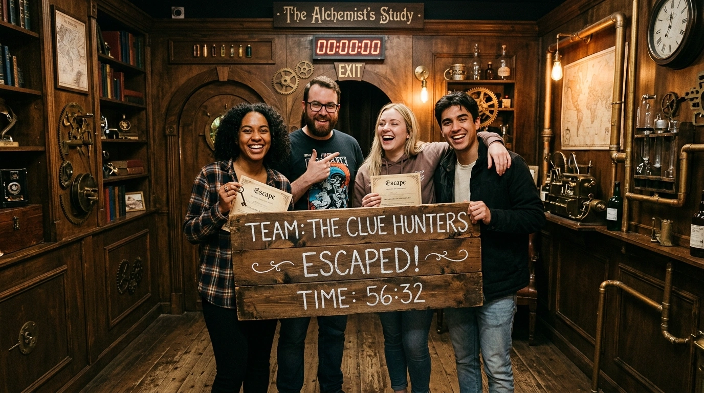 Brainy & IQ-Based Escape Room Team Names