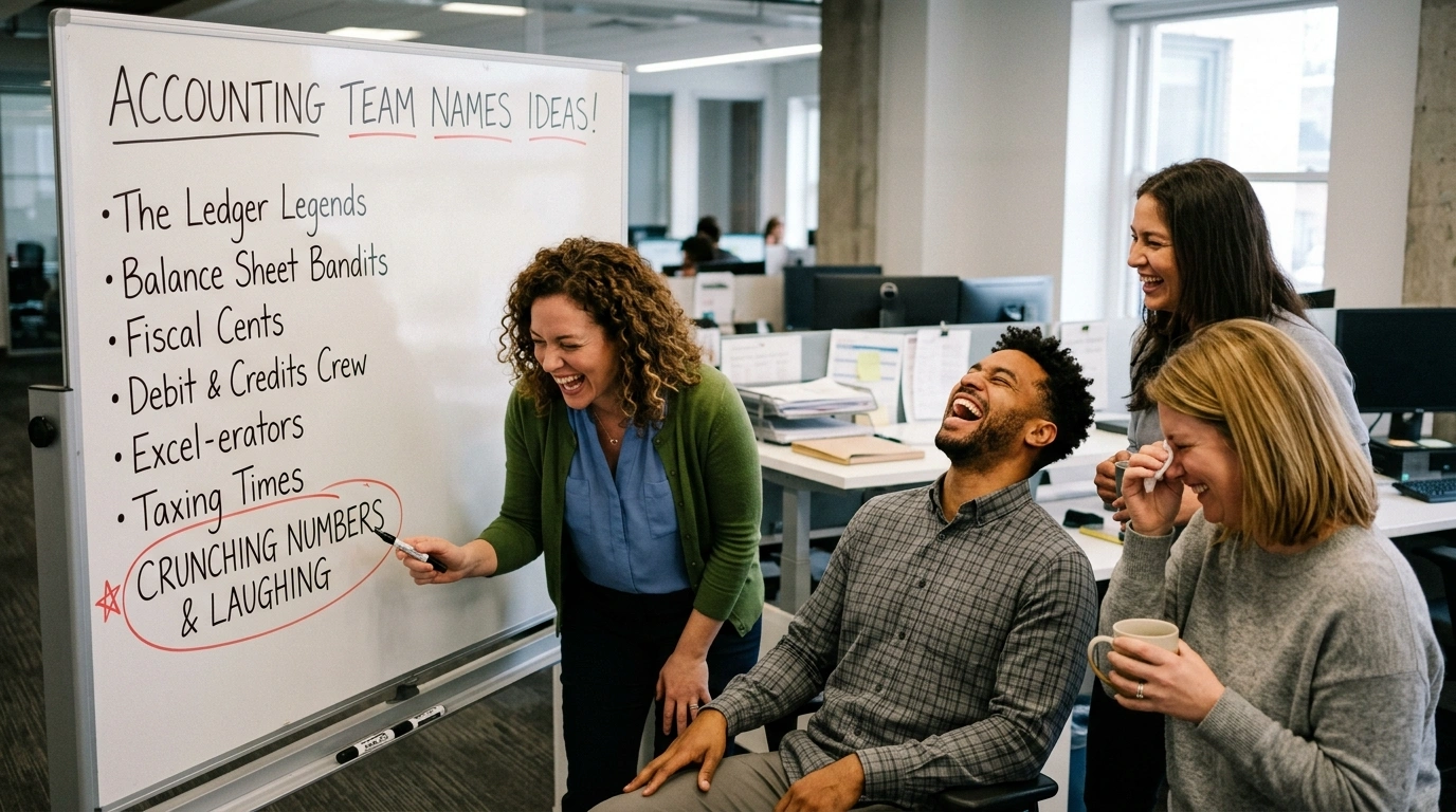 Catchy Accounting Team Names