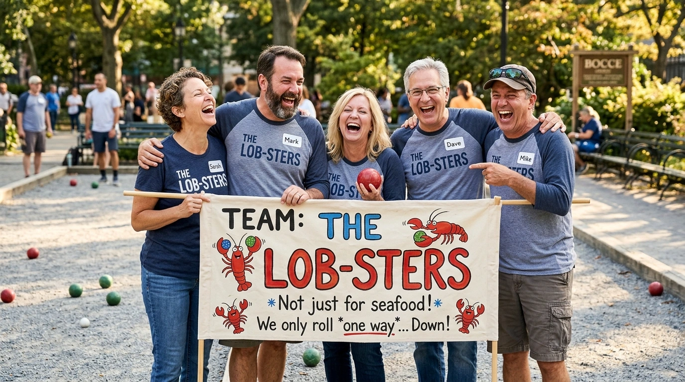Catchy Bocce Ball Team Names