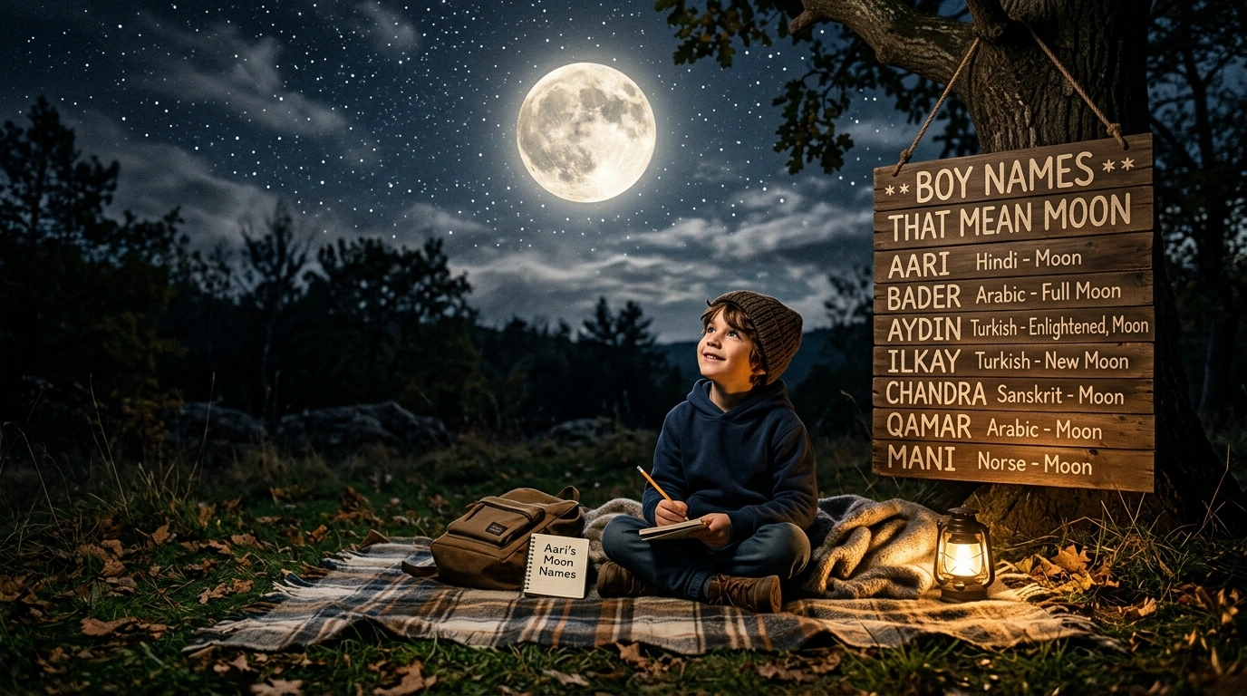 Celestial Warrior Moon Names