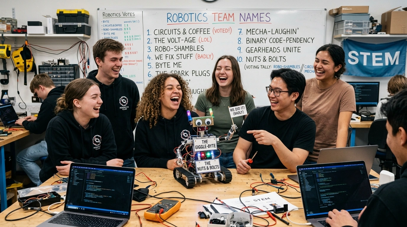 Competition Robotics Team Names