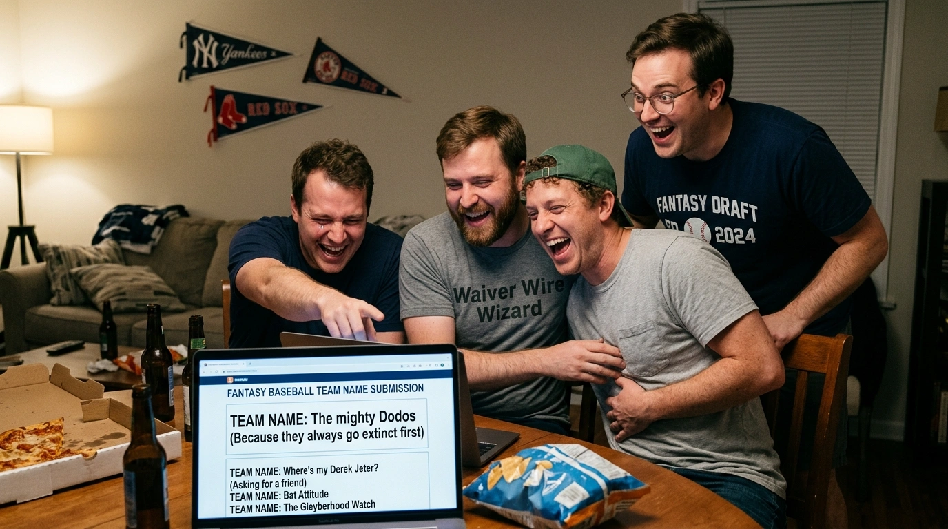 Competitive Fantasy Baseball Team Names
