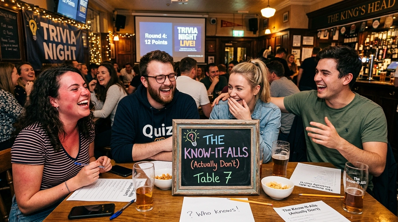 Competitive Trivia Team Names