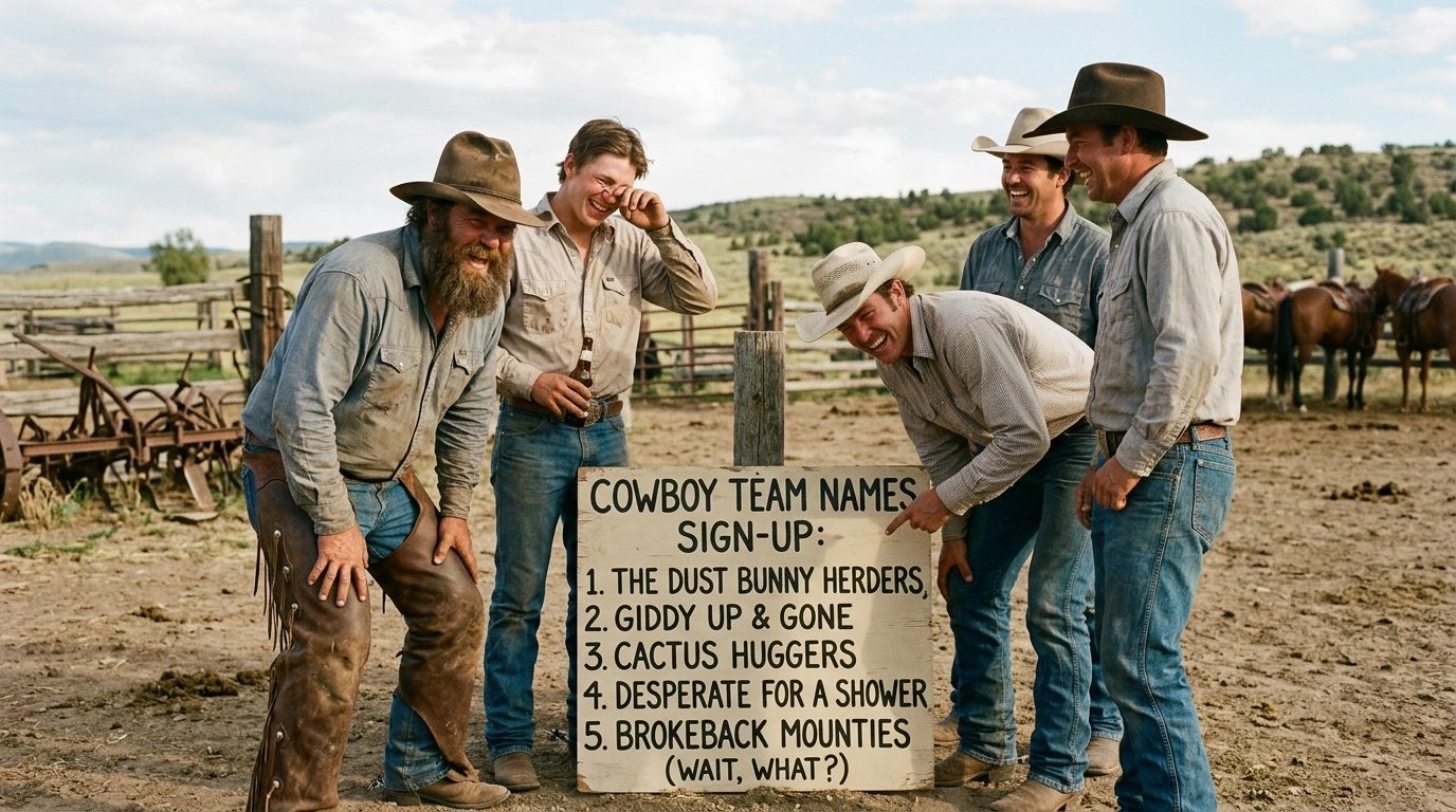 Cool Cowboy Team Names