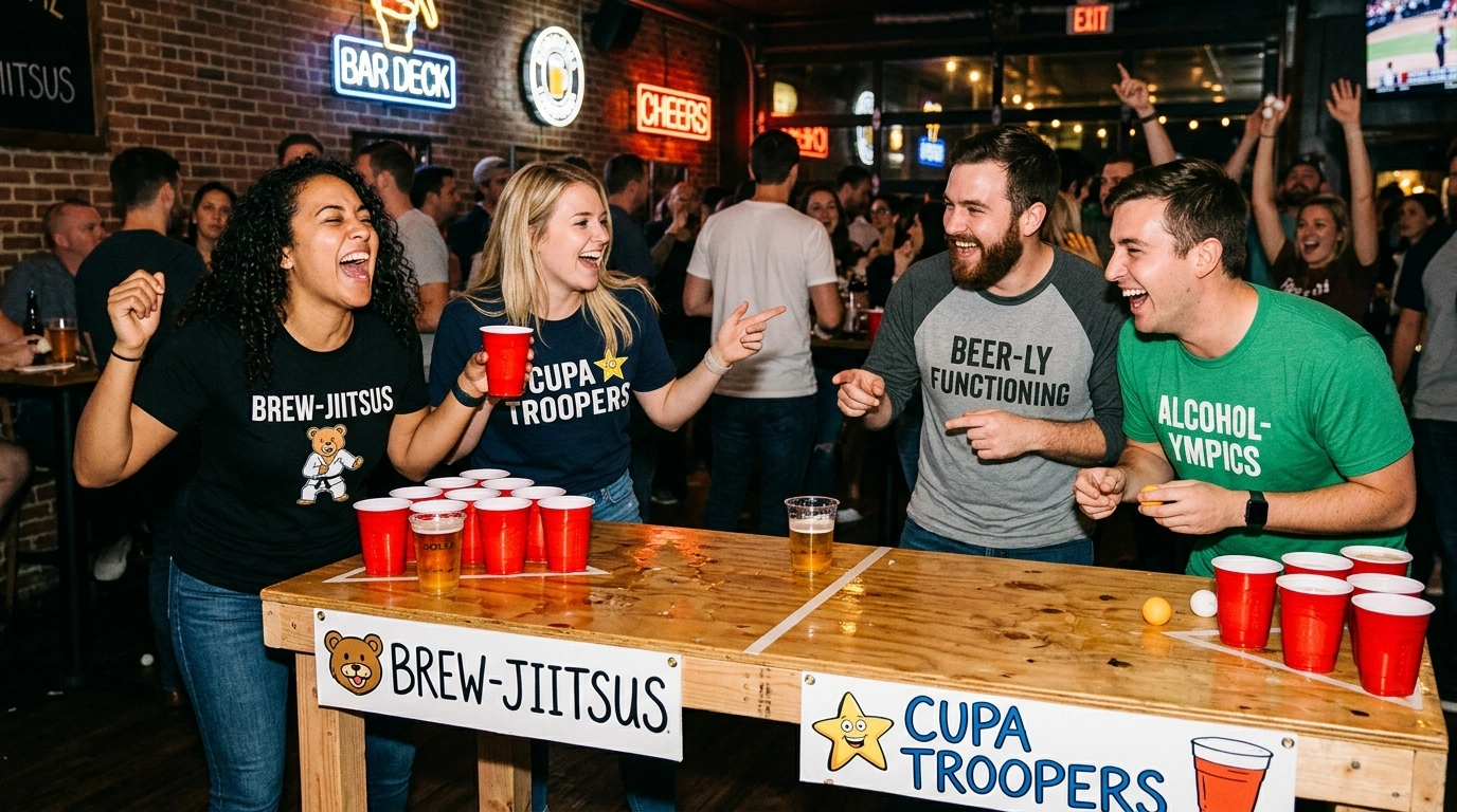 Corporate Beer Pong Team Names