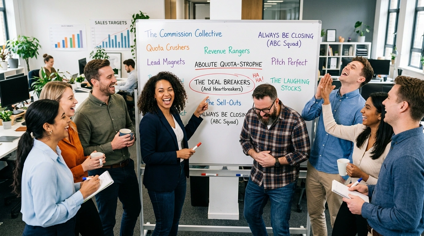 Corporate Sales Team Names