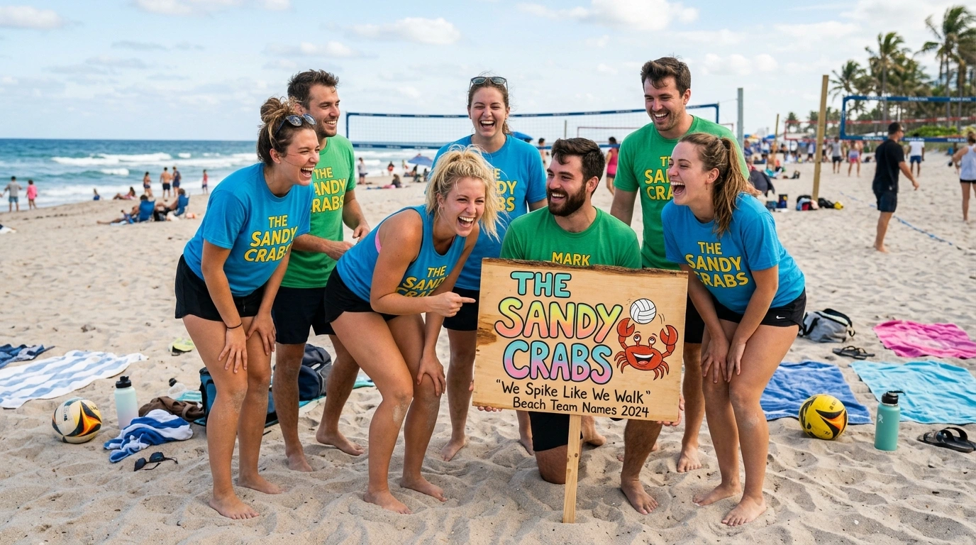 Creative Beach Team Names