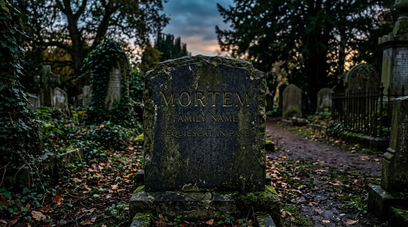 Creepy Last Names That Mean Death