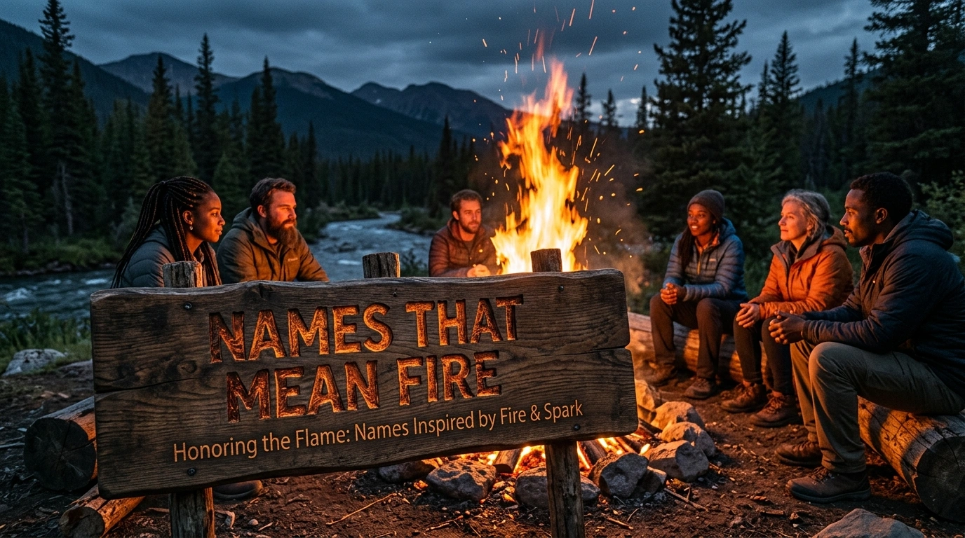 Cultural Baby Names That Mean Fire