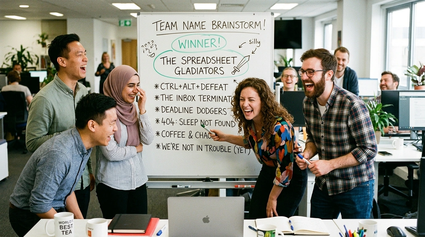 Finance & Accounting Team Names