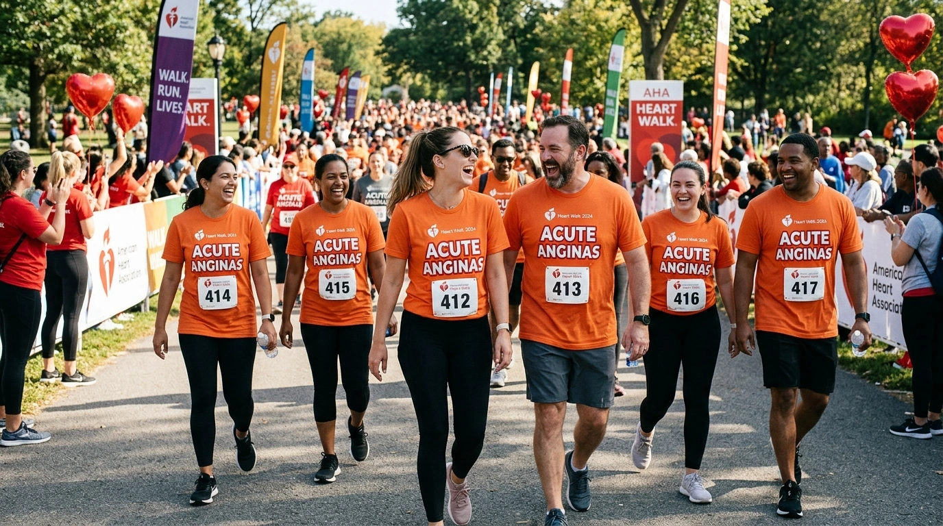 Fundraising Heart Walk Team Names