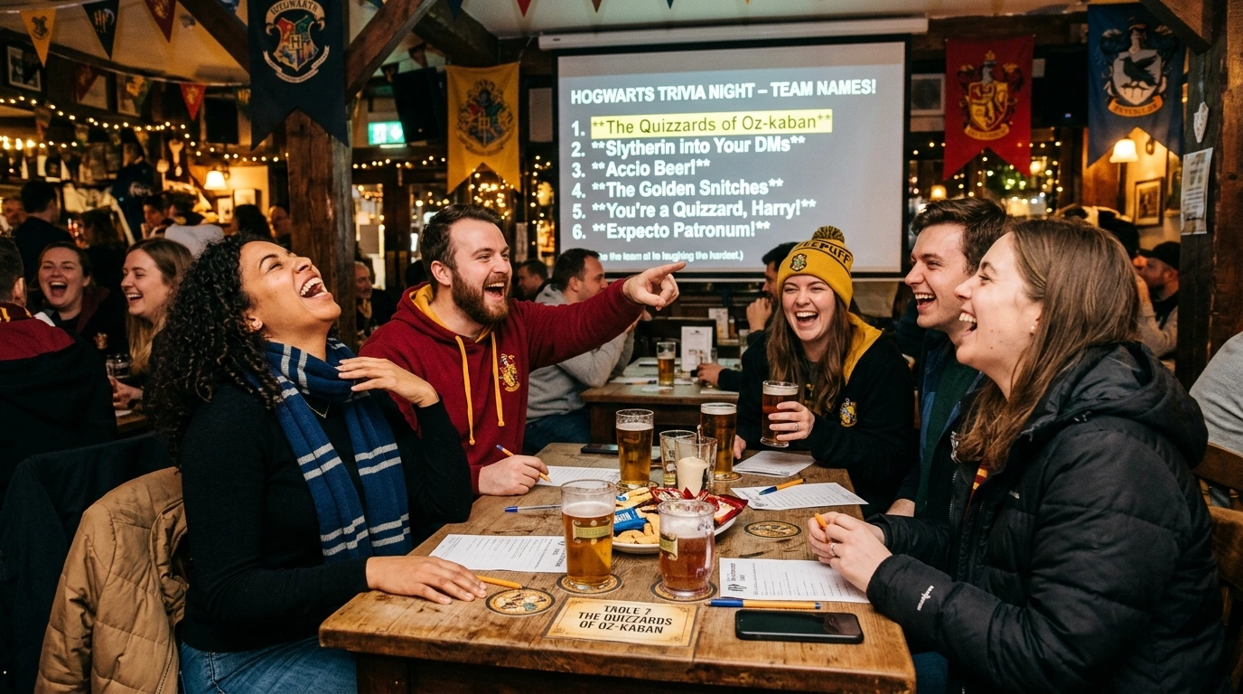 Hogwarts-Inspired General Team Names
