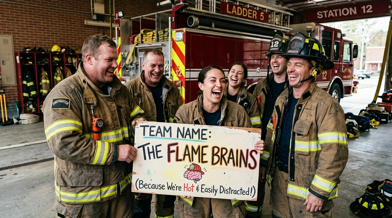 Inspirational Firefighting Team Names