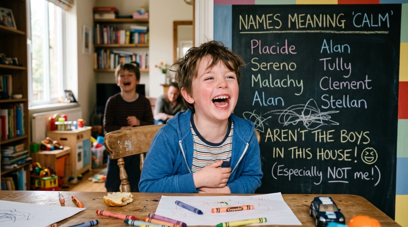 International Boy Names That Mean Calm
