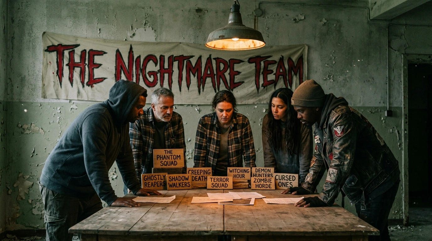 Monster-Inspired Horror Team Names