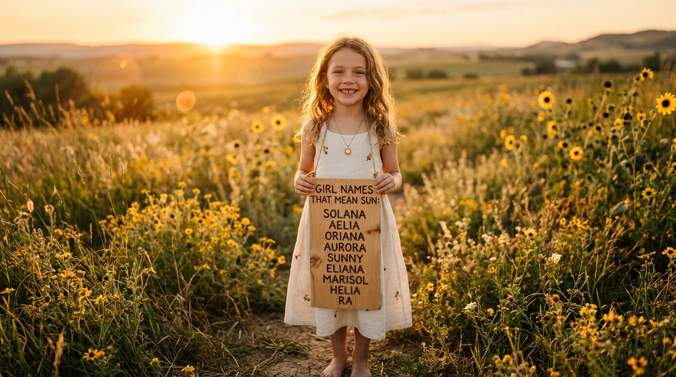 Nature-Inspired Sun Girl Names