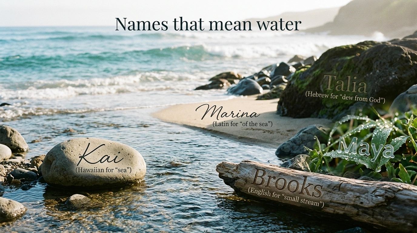 Nature-Inspired Water Names