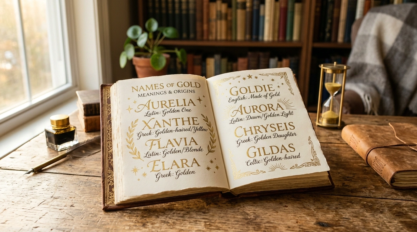 Powerful Names That Mean Gold and Strength