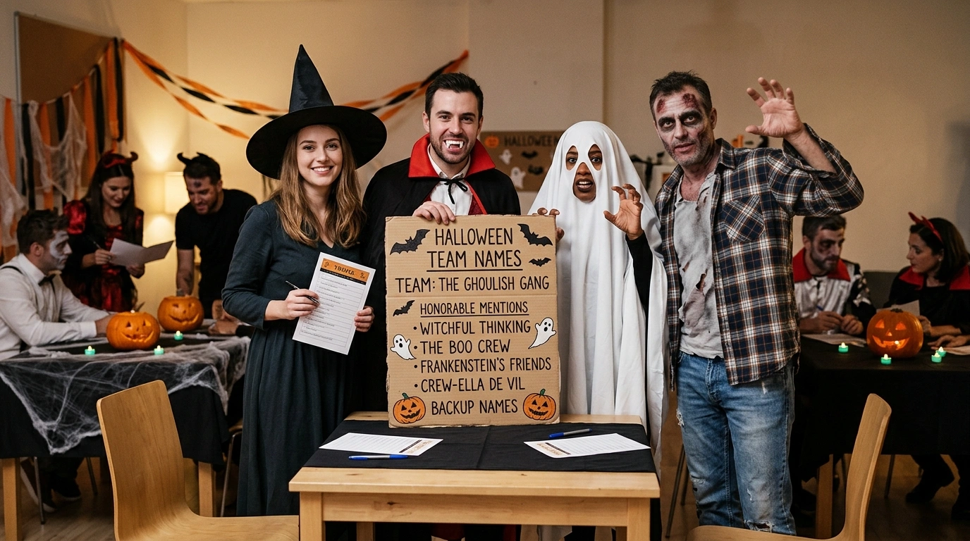Pun-Based Halloween Team Names