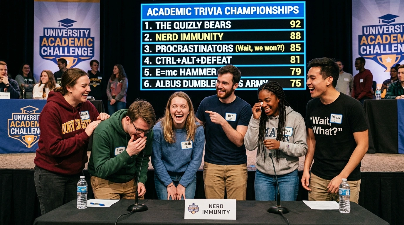 Quiz Bowl Academic Team Names