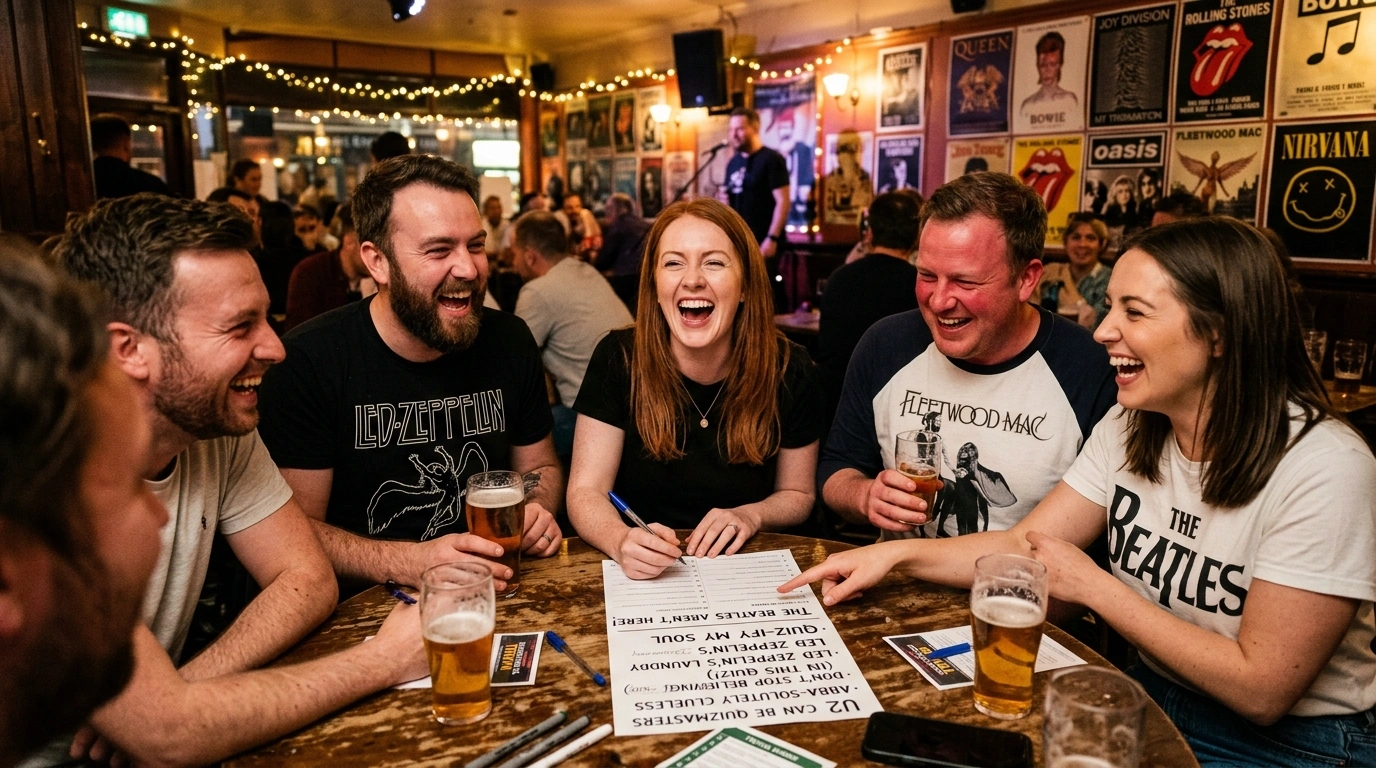 Retro Music Trivia Team Names