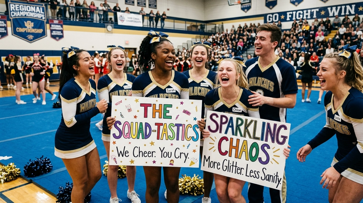 School Cheer Team Names