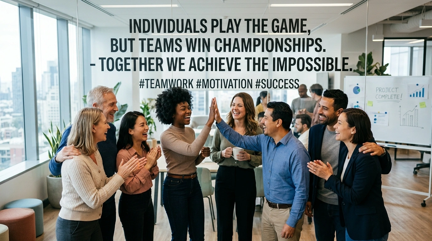 Short Team Motivation Quotes (Quick Energy Boost)