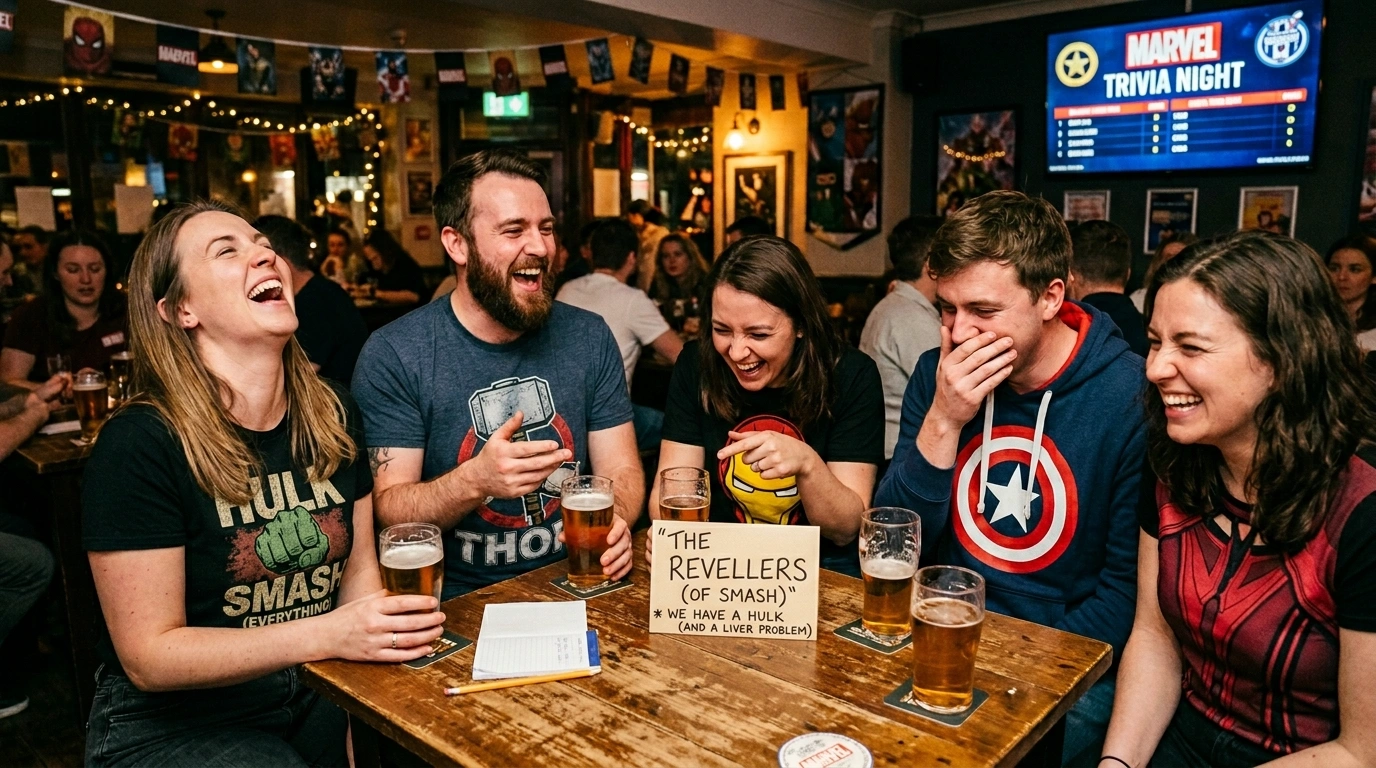 Spider-Verse Trivia Team Names