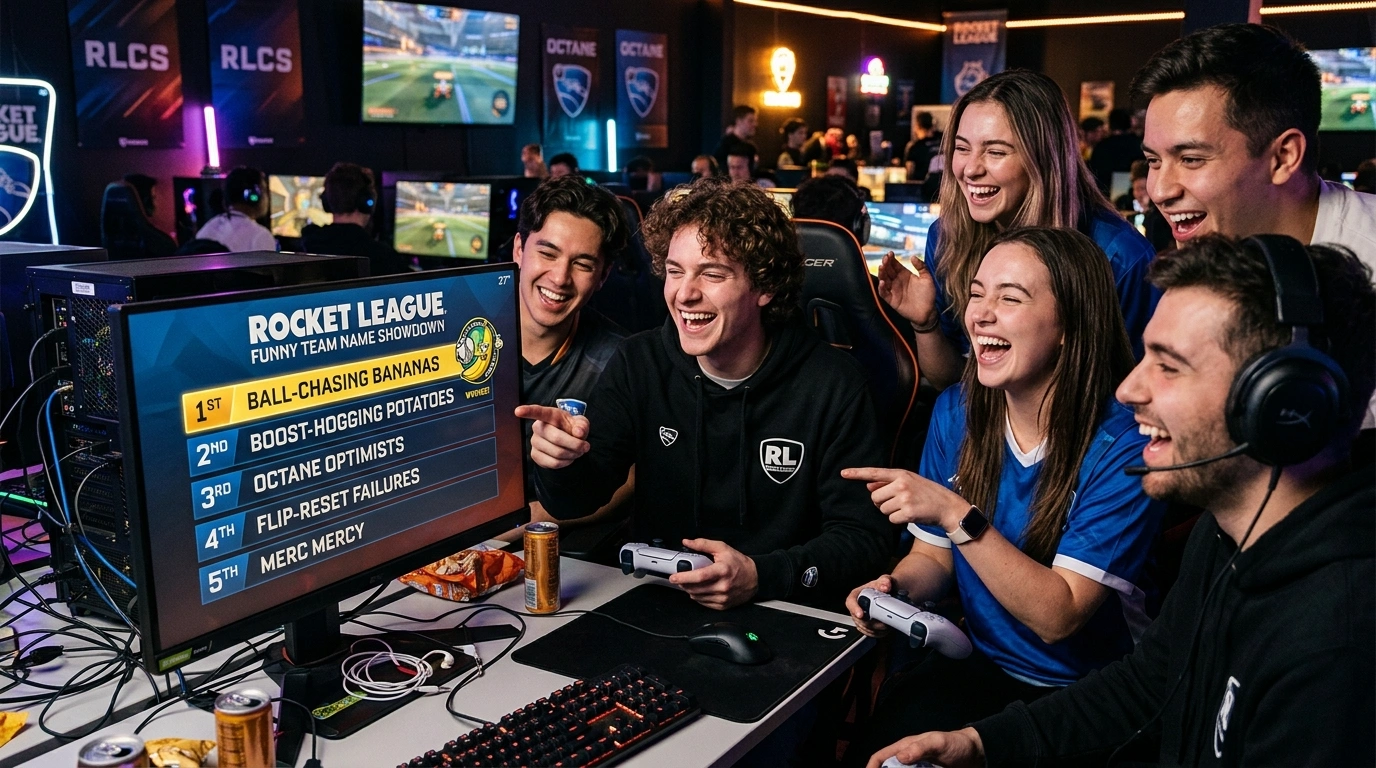 Trio Rocket League Team Names