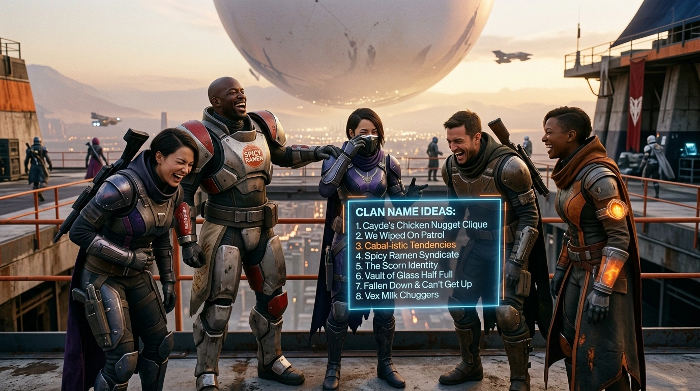 Unique Destiny 2 Clan Names
