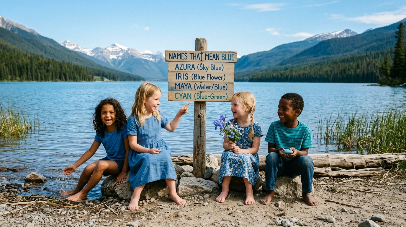 Unisex Names That Mean Blue