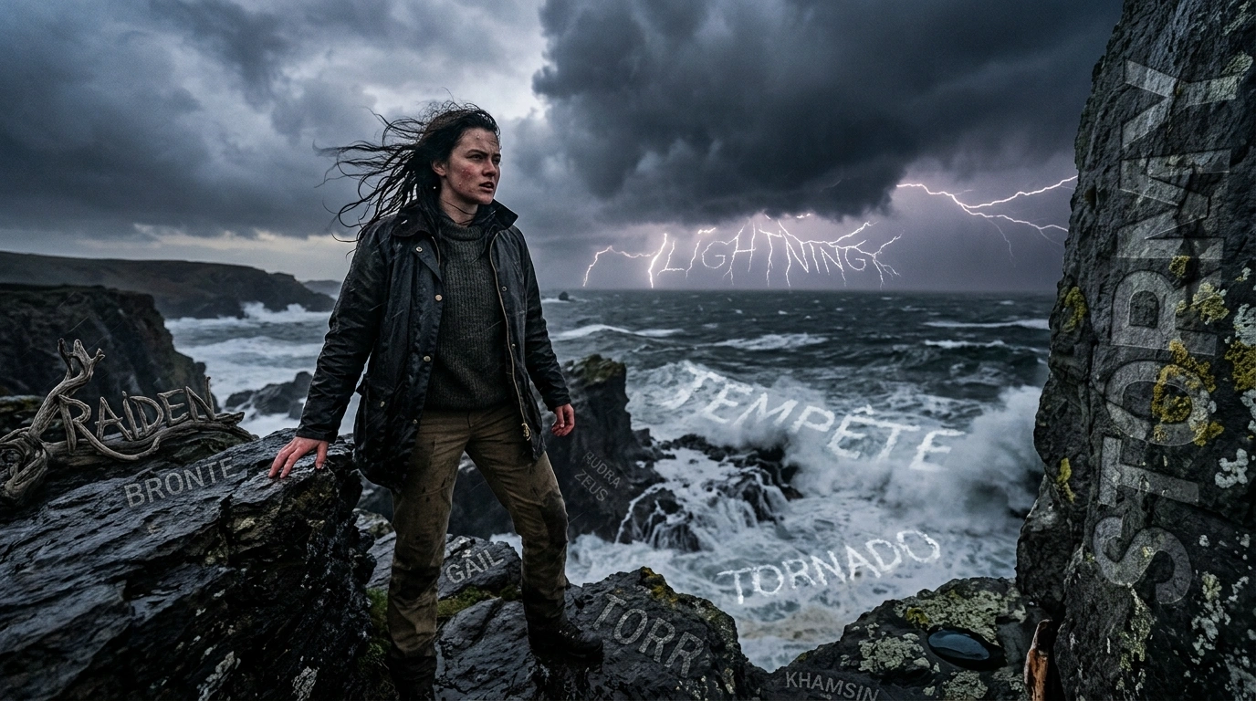 Beautiful Nature Names for Storm-Loving Parents