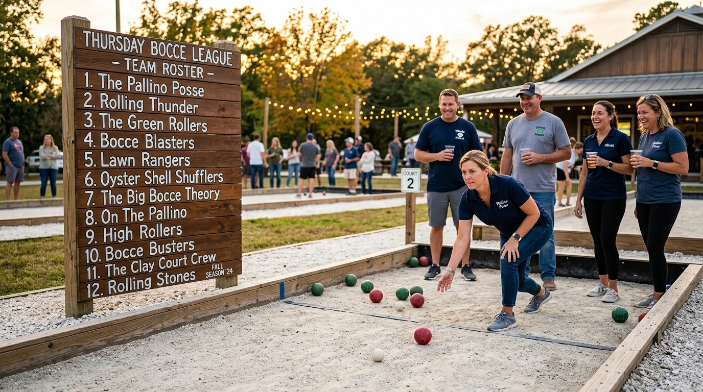 Bocce Ball Team Names Generator