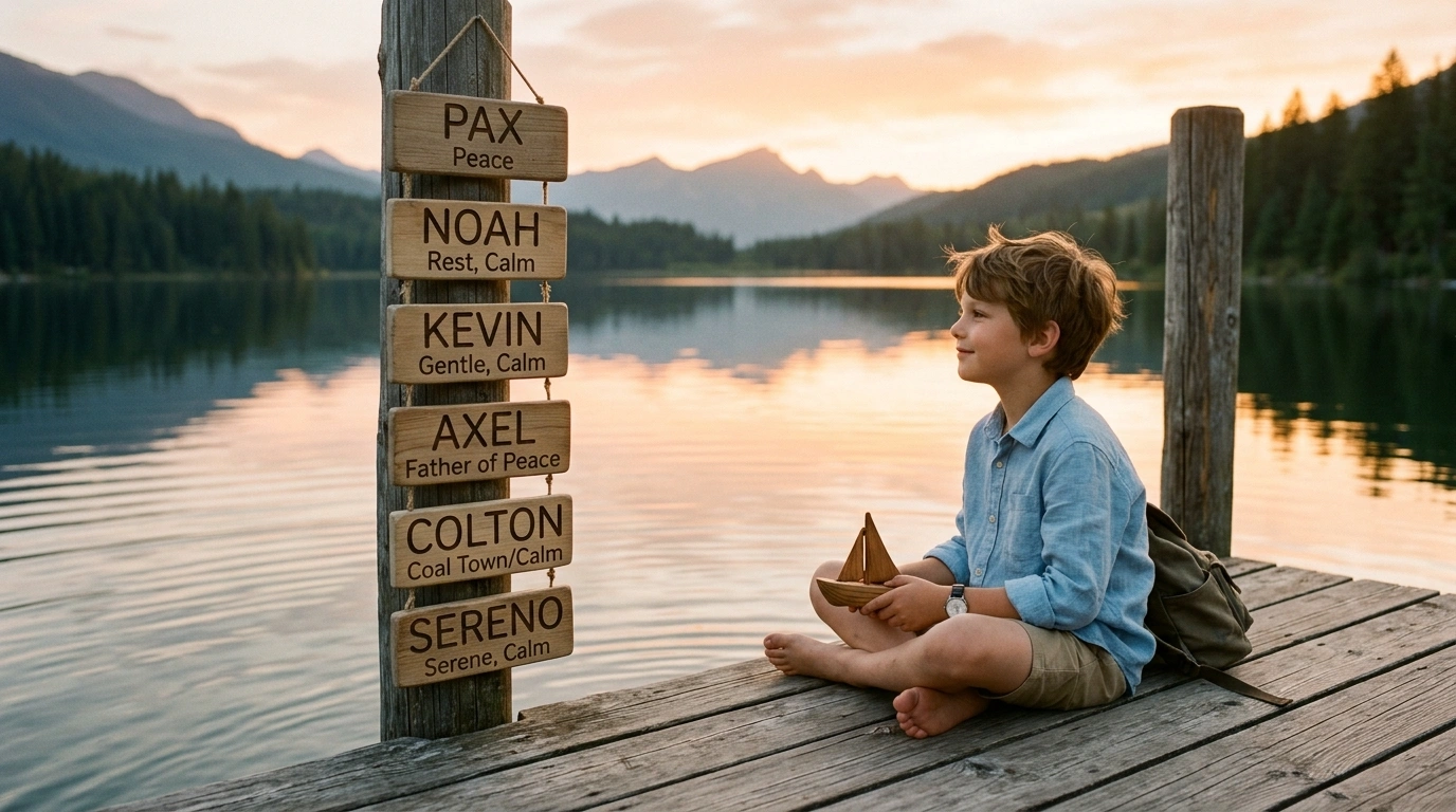 Boy names that mean calm and strength