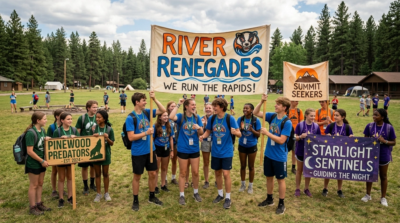 Camp Team Names in English