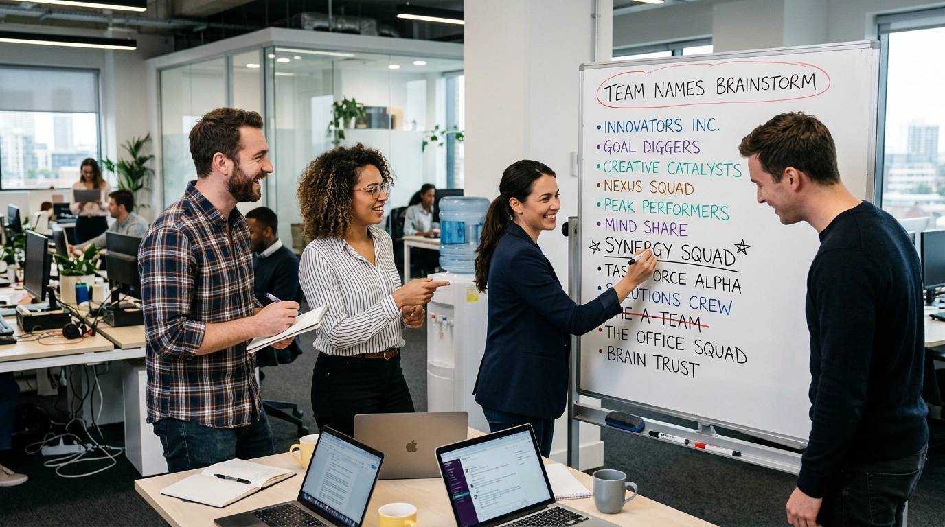 Catchy office team names
