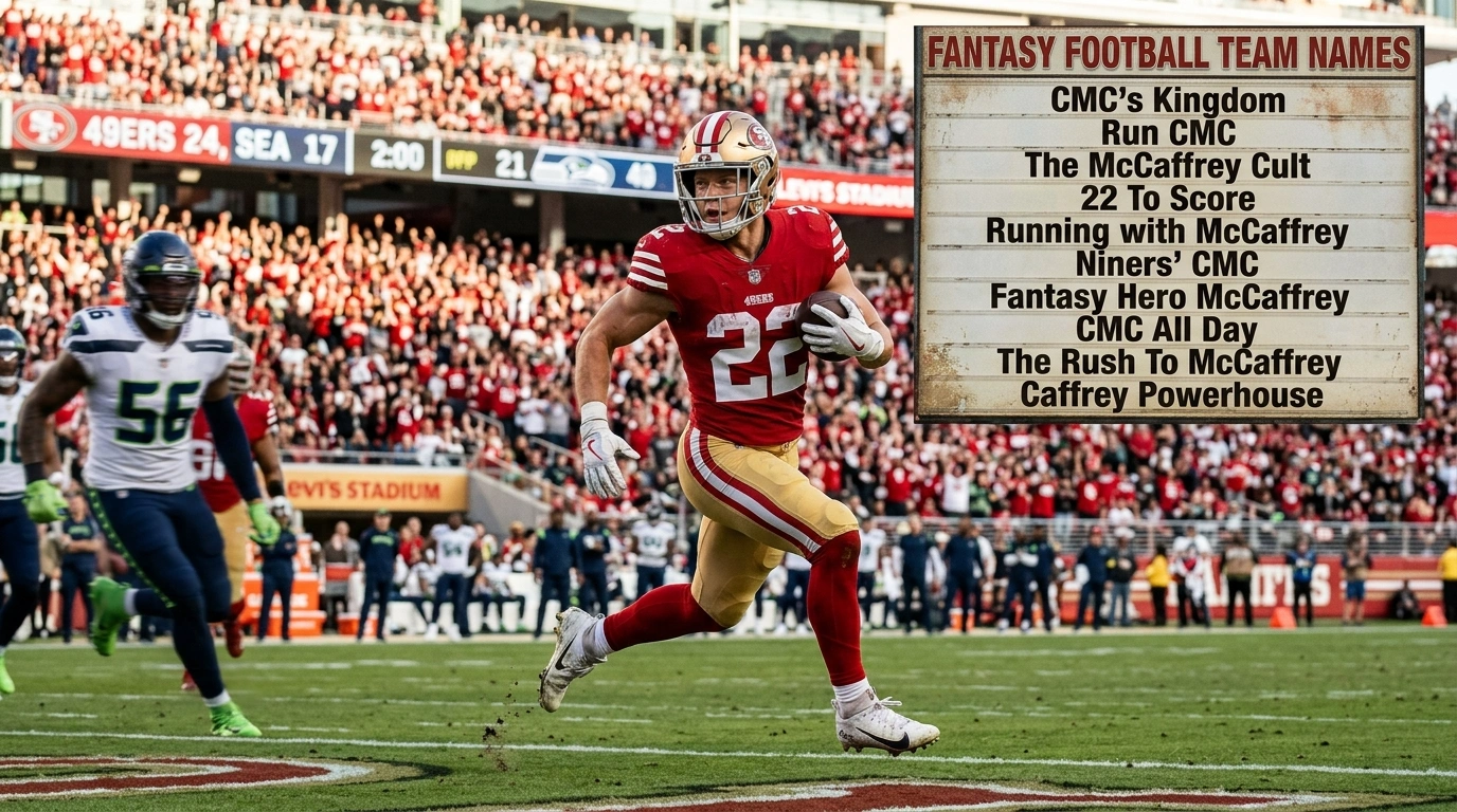 Christian McCaffrey Fantasy names reddit