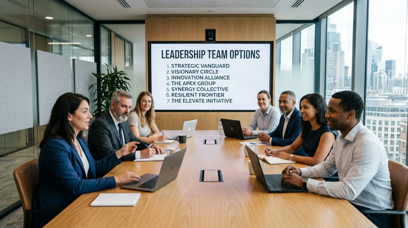 Corporate Leadership Team Names