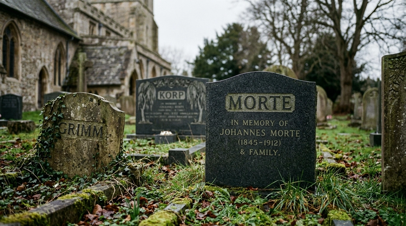 Dark Last Names That Mean Death