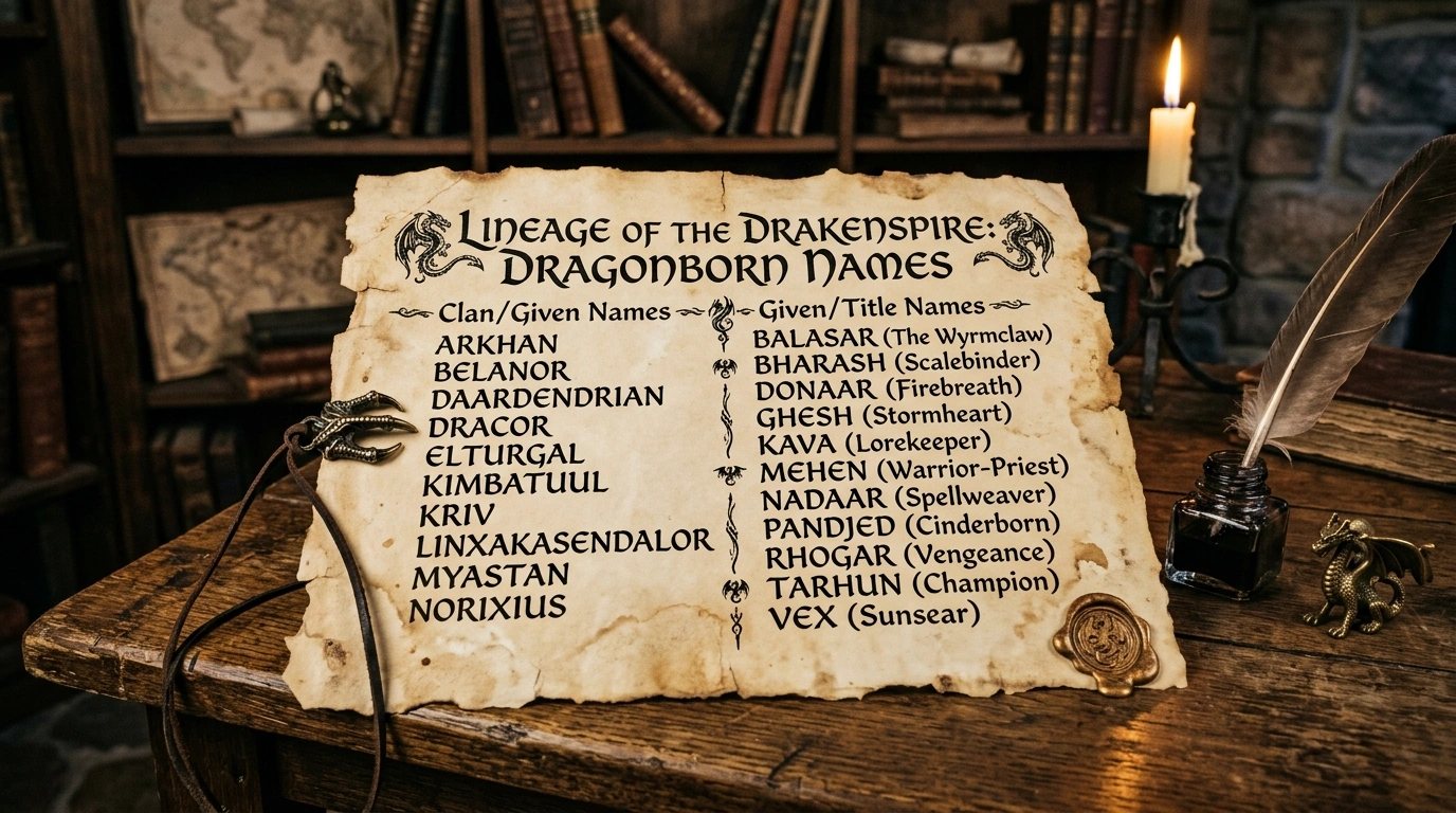 Dragonborn Names Reddit