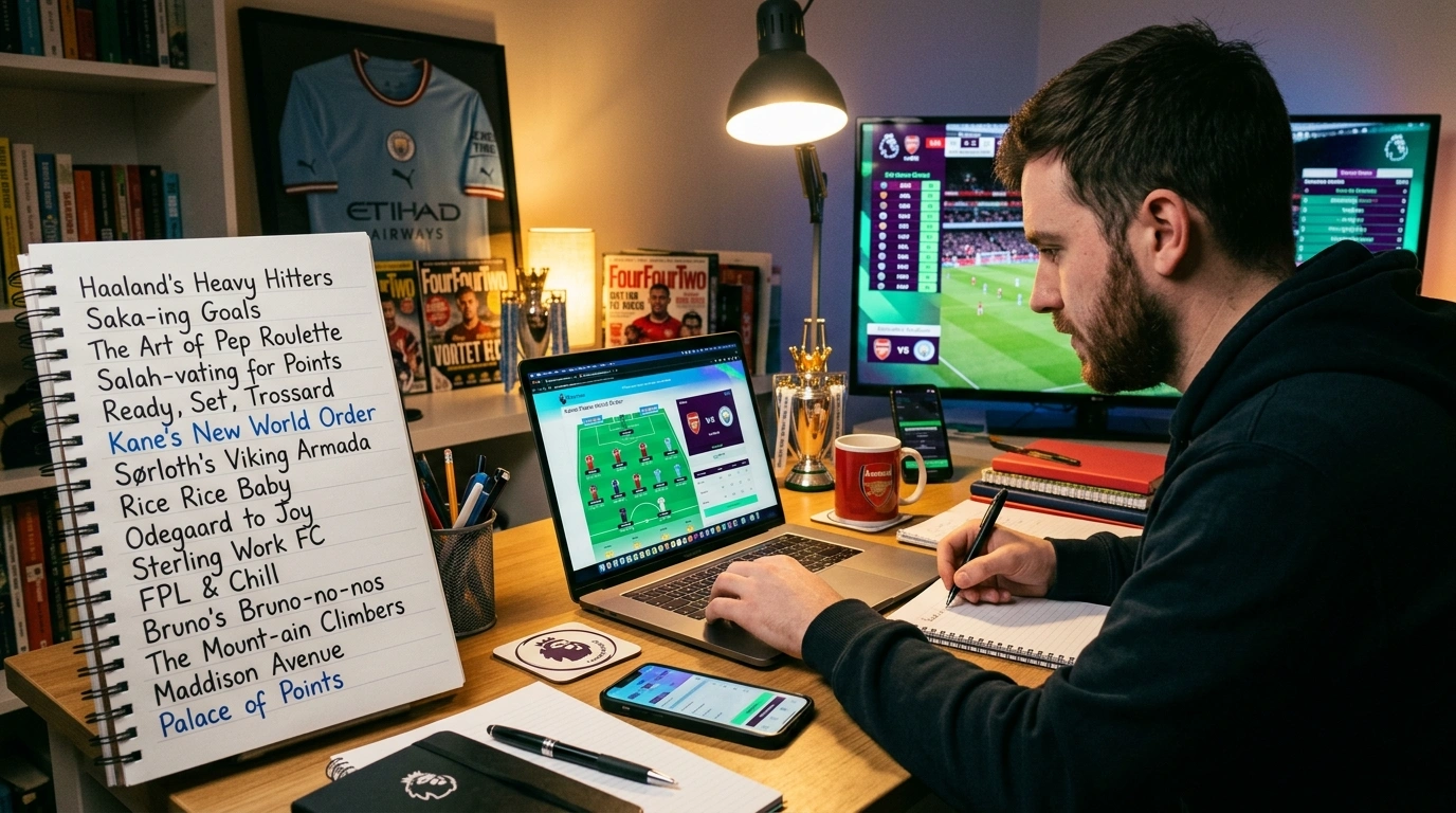 FPL Team Names Arsenal