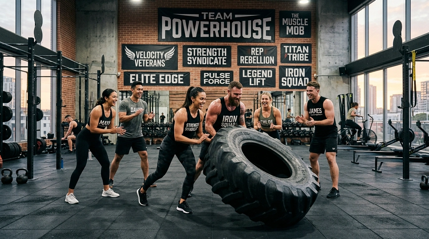 Fitness Team Names Generator