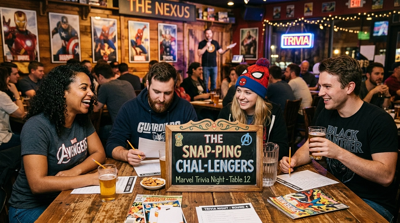 Funny Marvel Trivia Team Names