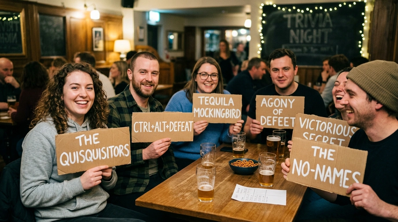 Funny Team Names for Work