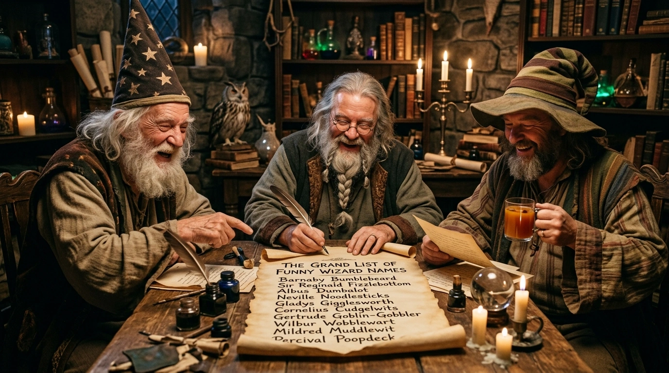 Funny Wizard Names