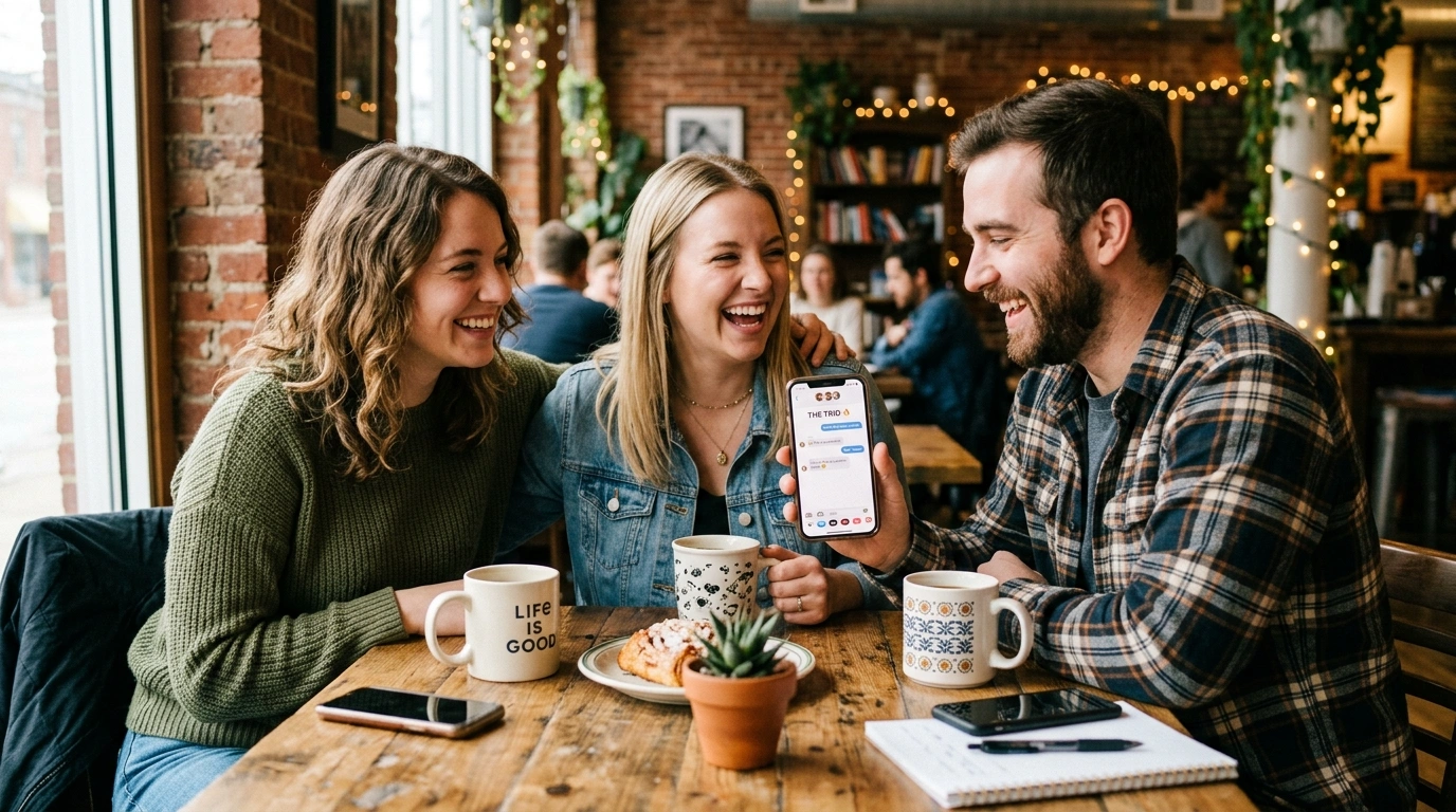 Funny group chat names for 3 friends