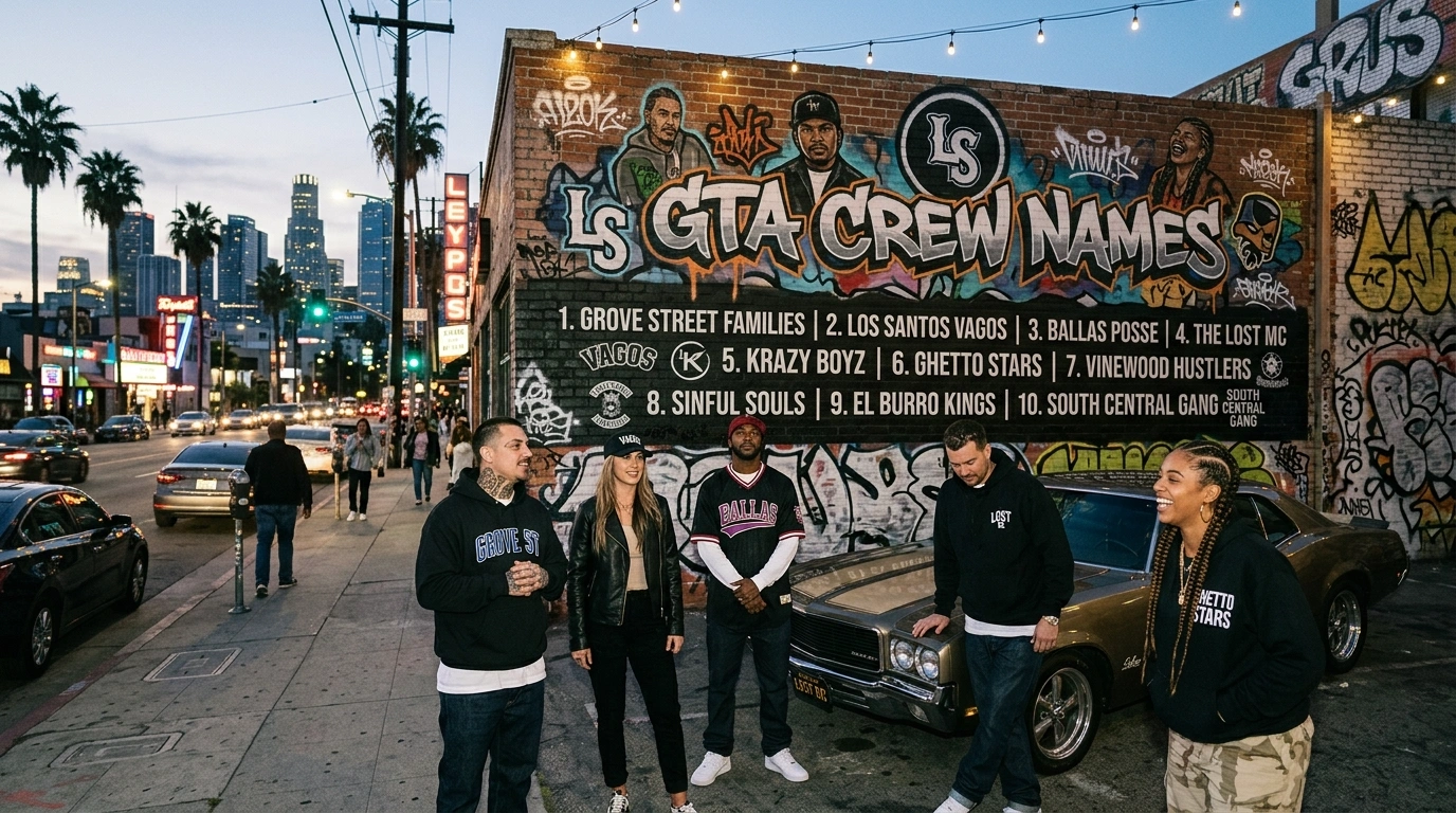 GTA Crew Names