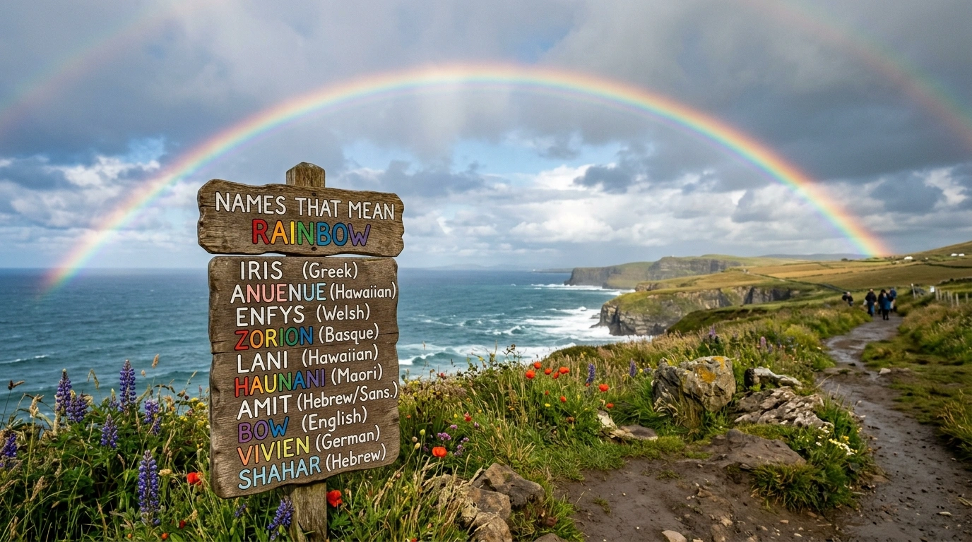 Girl Names That Mean Rainbow