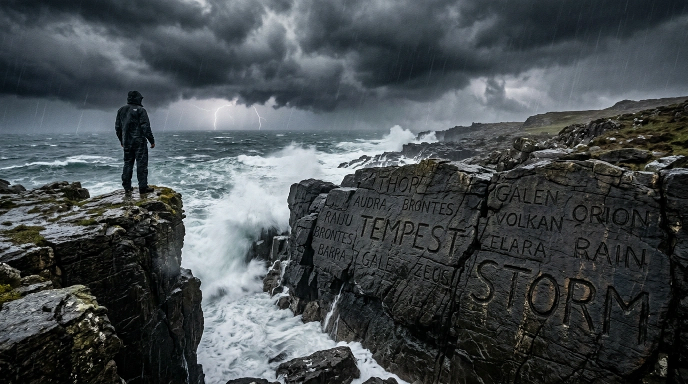Girl Names That Mean Storm